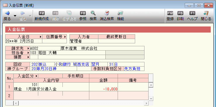 その他返金分